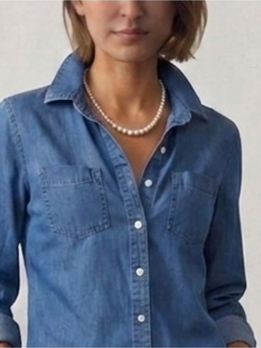Classic pearl necklace from Claire’s- Beautiful faux strand of pearls.